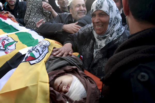 They kill people too. Here lies the corpse of a 21-year-old Palestinian girl, Lubna Hanash, killed recently near Hebron by an Israeli soldier. Her crime? Owning the land on which the Israeli occupiers want to live.  